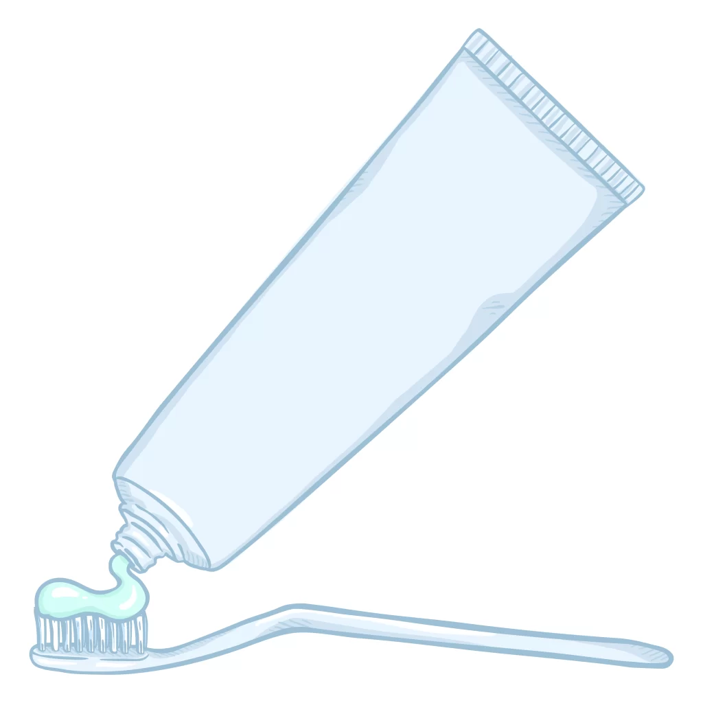 Age-appropriate fluoride toothpaste for children