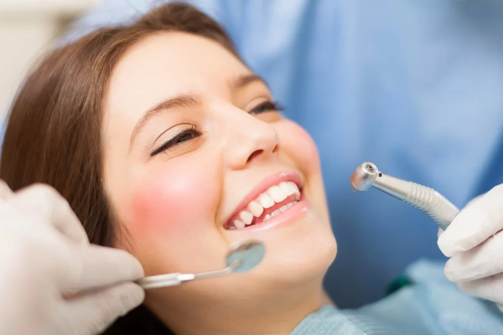 regular brushing and interdental cleaning to prevent itchy gums