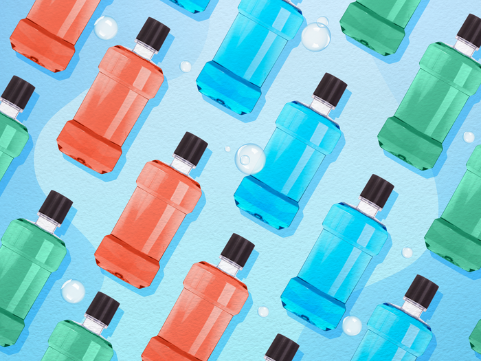 Types of mouthwash for different purposes