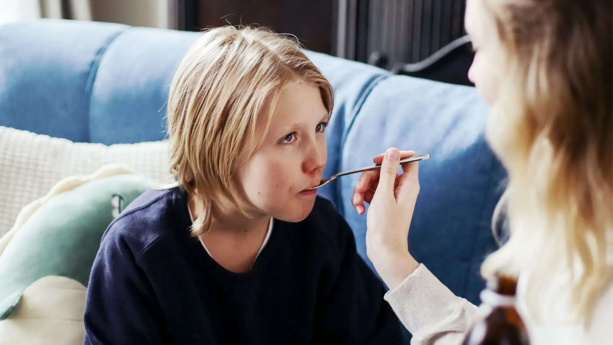 A person coughing — possible causes of a cough