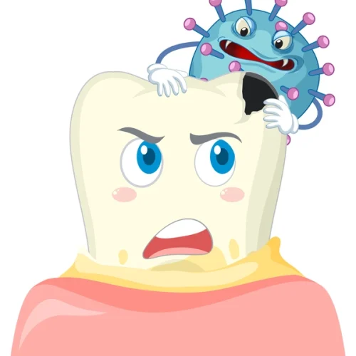 Signs of an air-sensitive tooth: sharp stinging with cold and heat